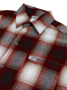 画像8: CALTOP FL PLAID S/S SHIRT RED/WHITE (8)