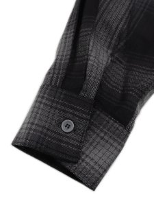 画像8: 【送料無料】CALTOP FL PLAID L/S SHIRT BLACK/CHARCOL (8)