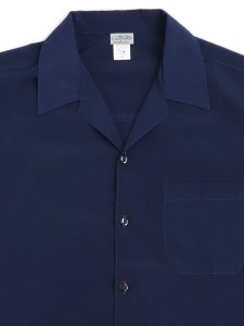 画像3: CALTOP DRESS CAMP SHIRT NAVY (3)