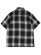 画像2: CALTOP FL PLAID S/S SHIRT BLACK/IVORY (2)