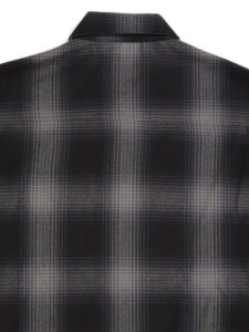 画像4: 【送料無料】CALTOP FL PLAID L/S SHIRT BLACK/CHARCOL (4)
