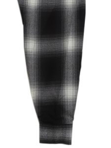 画像8: 【送料無料】CALTOP FL PLAID L/S SHIRT BLACK/IVORY (8)