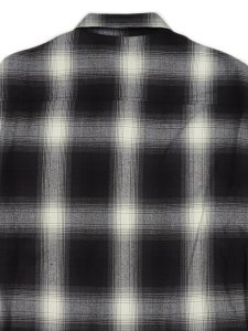 画像4: 【送料無料】CALTOP FL PLAID L/S SHIRT BLACK/IVORY (4)