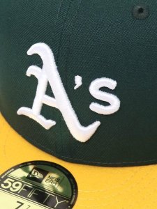画像6: NEW ERA 59FIFTY AUTHENTIC OAKLAND ATHLETICS HM (6)