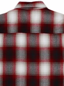 画像4: 【送料無料】CALTOP FL PLAID L/S SHIRT RED/WHITE (4)