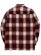 画像2: CALTOP FL PLAID L/S SHIRT RED/WHITE (2)