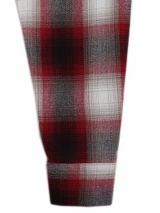 画像7: 【送料無料】CALTOP FL PLAID L/S SHIRT RED/WHITE (7)