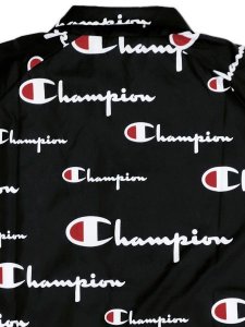 画像4: 【MEGA SALE】CHAMPION SATIN COACHES JACKET MULTI SCRAPE SCIPT (4)