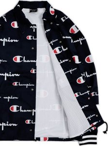 画像7: 【MEGA SALE】CHAMPION SATIN COACHES JACKET MULTI SCRAPE SCIPT (7)