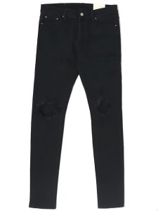 画像1: 【送料無料】mnml X1 STRETCH DENIM BLACK (1)