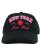 画像2: NEW HATTAN NY APPLE 6PNL COTTON CAP-BLACK/HOT PINK (2)