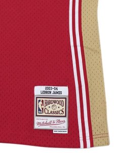 画像5: 【送料無料】MITCHELL & NESS SWINGMAN JERSEY CAVALIERS 03-04 #23 LJ (5)