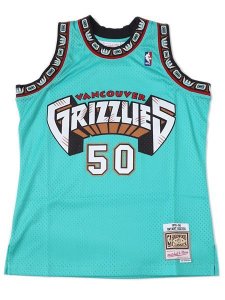 画像1: 【送料無料】MITCHELL & NESS SWINGMAN JERSEY GRIZZLIES 95-96 #50 BR (1)