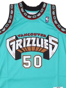 画像3: 【送料無料】MITCHELL & NESS SWINGMAN JERSEY GRIZZLIES 95-96 #50 BR (3)