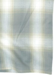 画像5: CALTOP FL PLAID S/S SHIRT LIGHT GREY/WHITE (5)