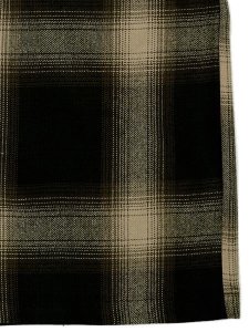 画像5: CALTOP FL PLAID S/S SHIRT BROWN/KHAKI (5)