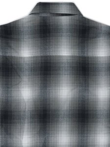画像4: 【送料無料】CALTOP FL PLAID L/S SHIRT GREY/WHITE (4)