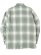 画像2: CALTOP FL PLAID L/S SHIRT LIGHT GREY/WHITE (2)