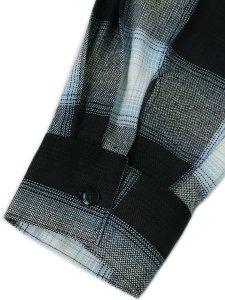 画像8: 【送料無料】CALTOP FL PLAID L/S SHIRT NAVY/SKY BLUE (8)