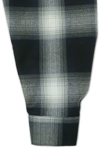 画像7: 【送料無料】CALTOP FL PLAID L/S SHIRT NAVY/IVORY (7)