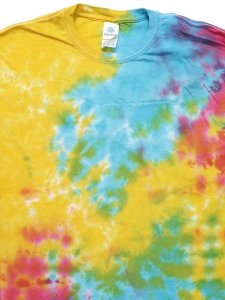 画像3: 【MEGA SALE】COLORTONE CD100 5.4oz TIE DYE TEE MULTI RAINBOW (3)