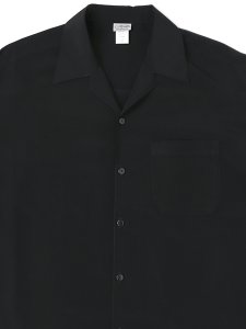 画像3: CALTOP DRESS CAMP SHIRT BLACK (3)