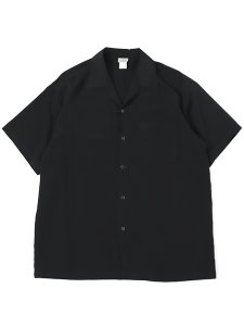 画像1: CALTOP DRESS CAMP SHIRT BLACK (1)