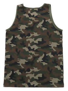 画像2: PRO CLUB COMFORT TANK TOP-GREEN CAMO (2)