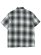 画像2: CALTOP FL PLAID S/S SHIRT GREY/WHITE (2)