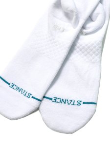画像5: STANCE ICON SOCKS WHITE/BLACK (5)