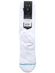 画像2: STANCE ICON SOCKS WHITE/BLACK (2)