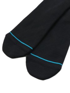 画像4: STANCE ICON SOCKS BLACK/WHITE (4)