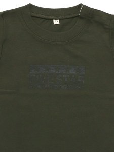 画像3: 【KIDS】FIVE STAR BABY TEE-ARMY/BLACK (3)