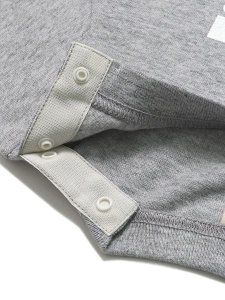 画像7: 【KIDS】FIVE STAR BABY TEE-HEATHER GREY/WHITE (7)