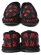 画像4: TROOPER AMERICA HOUSE SLIPPERS EMB LEAF BLACK/RED (4)