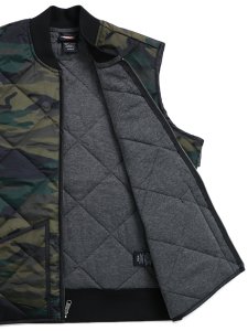 画像8: DICKIES DIAMOND QUILTED NYLON VEST-HUNTER GRN CM (8)