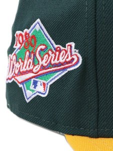 画像11: 【SALE】NEW ERA LP 59FIFTY ATHLETICS WS 1989 C.TOWN CS (11)