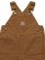 画像3: 【KIDS】CARHARTT KIDS TD CANVAS BIB OVERALL-CARHARTT BRN (3)