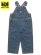 画像1: 【KIDS】CARHARTT KIDS TD WASHED DENIM BIB OVERALL-MD WASH (1)