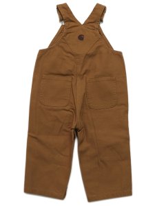 画像2: 【KIDS】CARHARTT KIDS TD CANVAS BIB OVERALL-CARHARTT BRN (2)