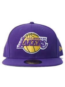 画像2: NEW ERA 59FIFTY LAKERS PURPLE (2)