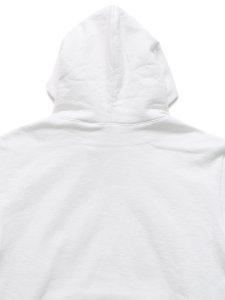 画像4: 【送料無料】LOS ANGELES APPAREL 14oz HEAVY FLEECE HOODED PULLOVER-WHITE (4)