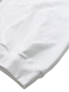画像6: 【送料無料】LOS ANGELES APPAREL 14oz HEAVY FLEECE PULLOVER CREW-WHITE (6)