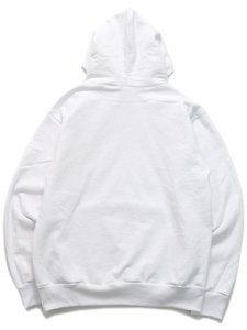 画像2: 【送料無料】LOS ANGELES APPAREL 14oz HEAVY FLEECE HOODED PULLOVER-WHITE (2)