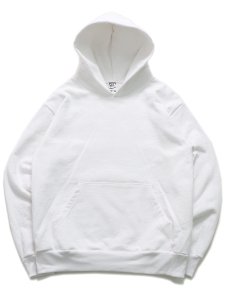 画像1: 【送料無料】LOS ANGELES APPAREL 14oz HEAVY FLEECE HOODED PULLOVER-WHITE (1)