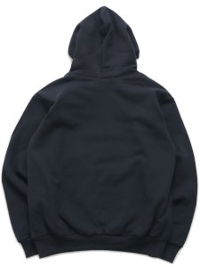 画像2: 【送料無料】LOS ANGELES APPAREL 14oz HEAVY FLEECE HOODED PULLOVER-NAVY (2)