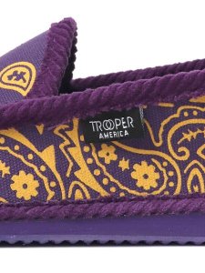 画像6: TROOPER AMERICA HOUSE SLIPPERS BANDANA PURPLE/YELLOW (6)