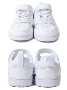 画像3: 【KIDS】NIKE COURT BOROUGH LOW 2 PSV WHITE/WHITE (3)