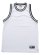 画像1: PRO CLUB CLASSIC BASKETBALL JERSEY WHITE/BLACK (1)