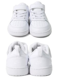 画像3: 【KIDS】NIKE COURT BOROUGH LOW 2 TDV WHITE/WHITE (3)